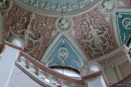 Усадьба быково.  Интерьеры главного дома. 02