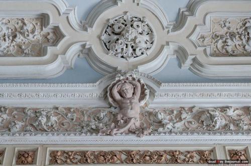 Усадьба быково.  Интерьеры главного дома. 01