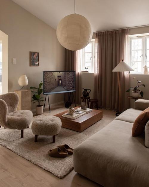 Уютная квартира в Осло обволакивающе. 01