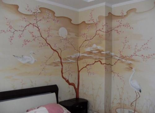 Художественная роспись в интерьере. 03