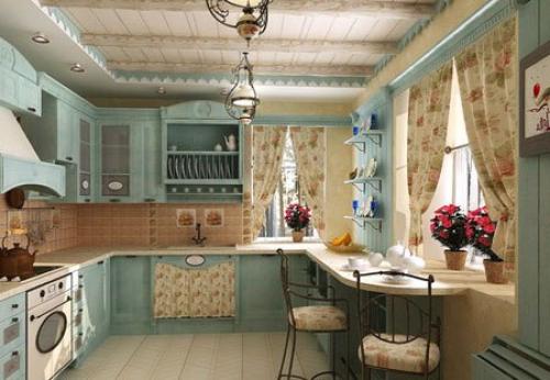 Прованс - это провинциальный стиль в интерьере, который часто называют Французским Кантри. 04