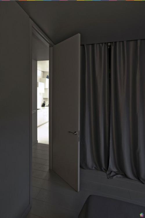 Квартира с эффектом кьяроскуро в Вильнюсе. 07