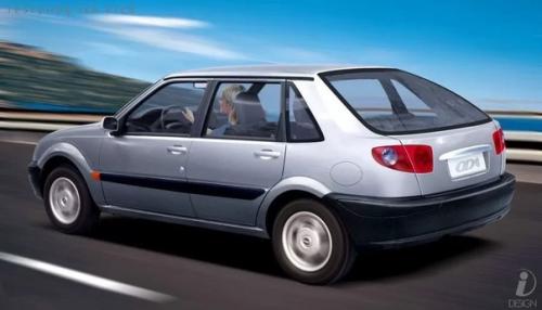 Таким мог стать модернизированный в 2000-х ИЖ - 2126 Ода. 02