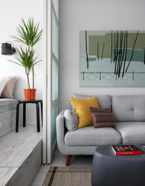 Квартира для небольшой семьи по проекту Марии Степановой, 43 м. 05