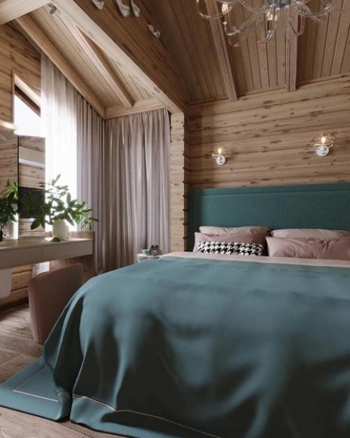 Внимание!  Только в том случае, если вам по душе загородные дома, то обратите внимание на интерьер этого замечательного домика. 06