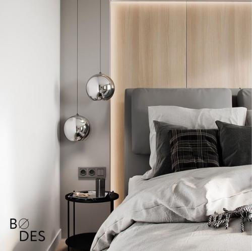 Освещение в спальне.  Свет - одно из главных средств интерьерного конструирования. 04