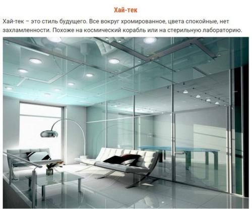 Учимся различать стили дизайна интерьера. 01