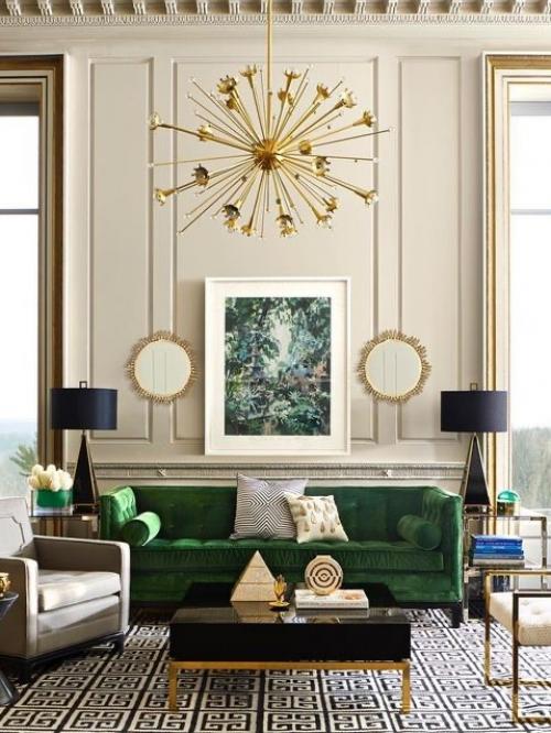 Гостиная с двумя окнами: 40+ фото и примеров. 02