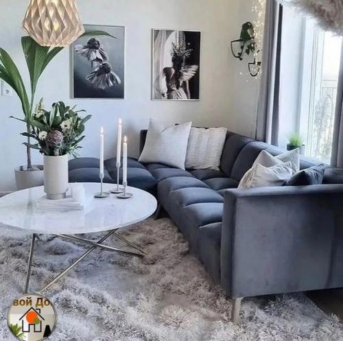 Уютный интерьер. В приятных оттенках. 08