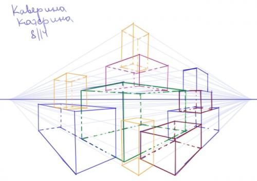 Вчера закончила часть по перспективе из первого терма. 02 Вчера закончила часть по перспективе из первого терма. 02