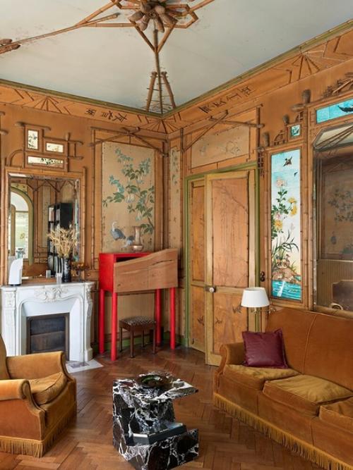 Домдизайнера. Французский дизайнер интерьеров Пьер гоналон живет в потрясающем доме в иль - де - Франс. 01