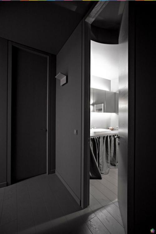 Квартира с эффектом кьяроскуро в Вильнюсе. 08