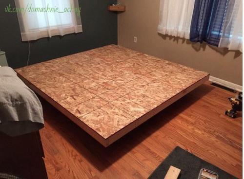 Парящая кровать своими руками. 03