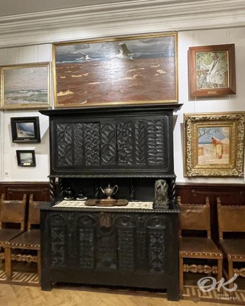 На днях я посетила музей - квартиру Исаака Бродского - известного художника и любимого ученика Ильи Ефимовича Репина. 03