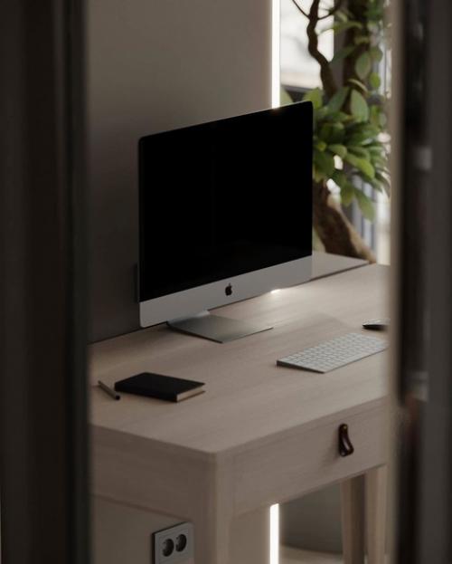 Стильная квартира с ярким диваном. 06