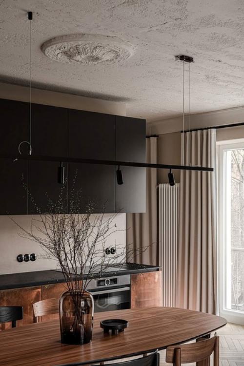 Лофт в интерьере Сталинки. 01