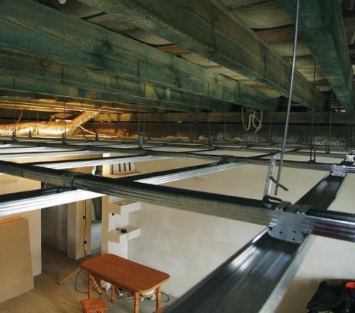 Подвесные потолки: монтаж своими руками. 03