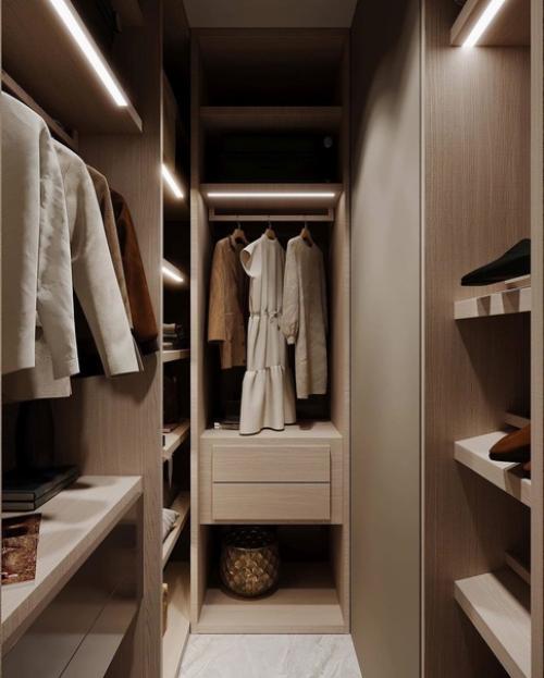 Стильная квартира с ярким диваном. 08