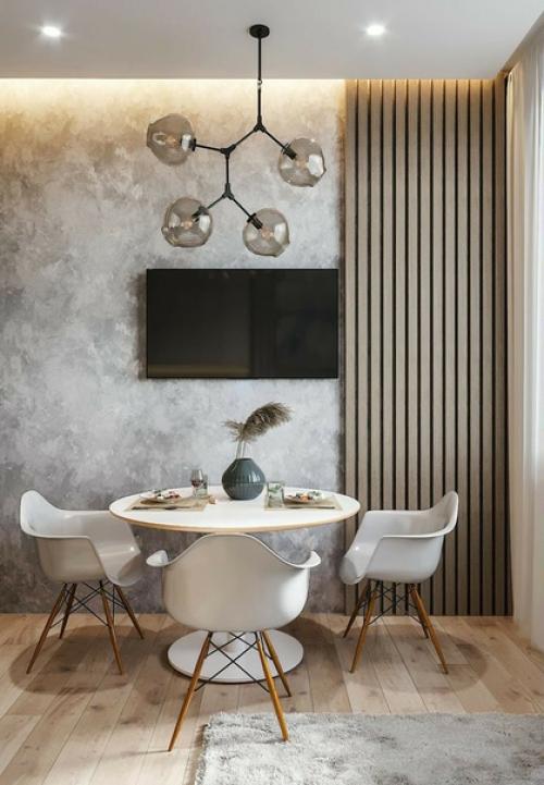 Элементы стиля лофт в дизайне кухни. 01