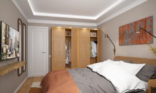 Дизайн - проект интерьера двухуровневой квартиры. 02