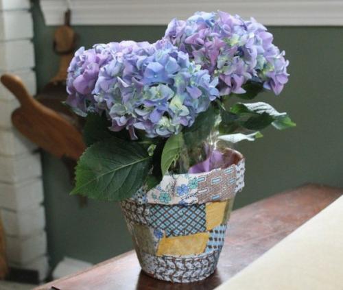 ? 10. Простых способов украшения цветочных горшков? 08