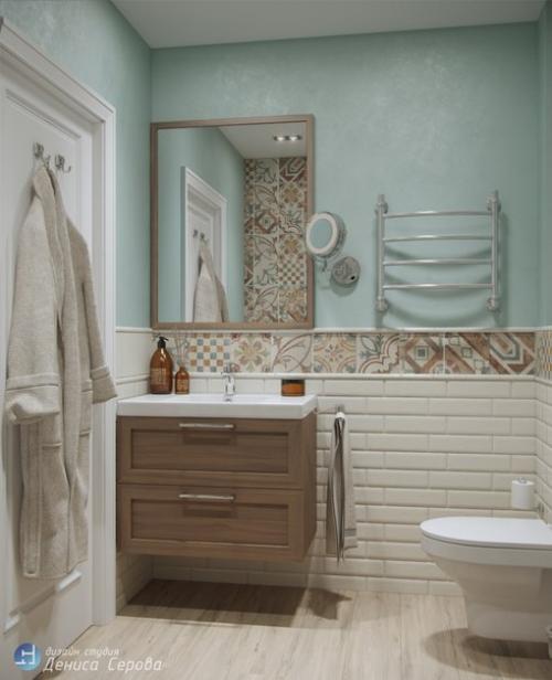 Проект квартиры - студии 30 кв. 07