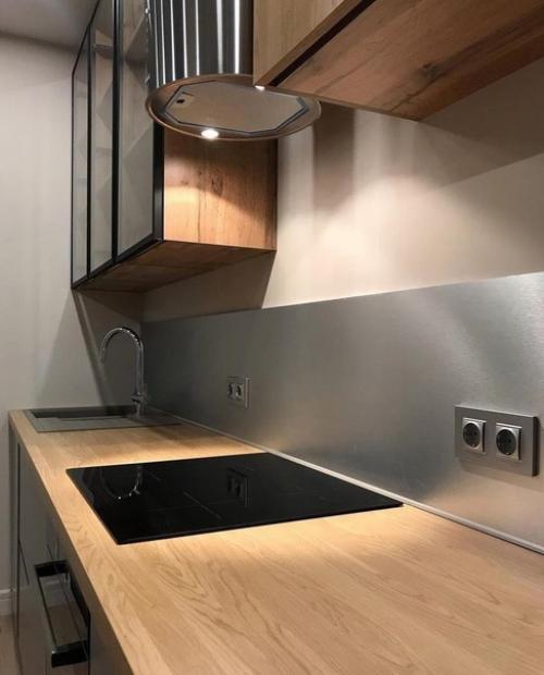 Интерьер кухни. Средней площади. 01