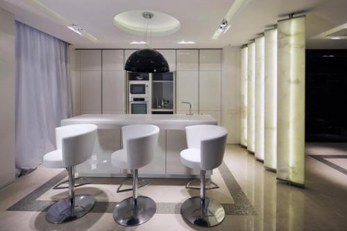 Дизайн интерьера апартаментов в Москве от студии Geometrix Design. 05