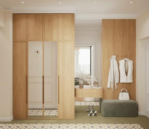 Сделали двушку в старом фонде.  