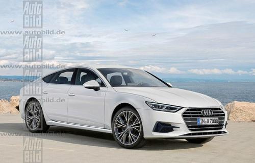 Новый Audi A7 Sportback - рендер от Autobild.
