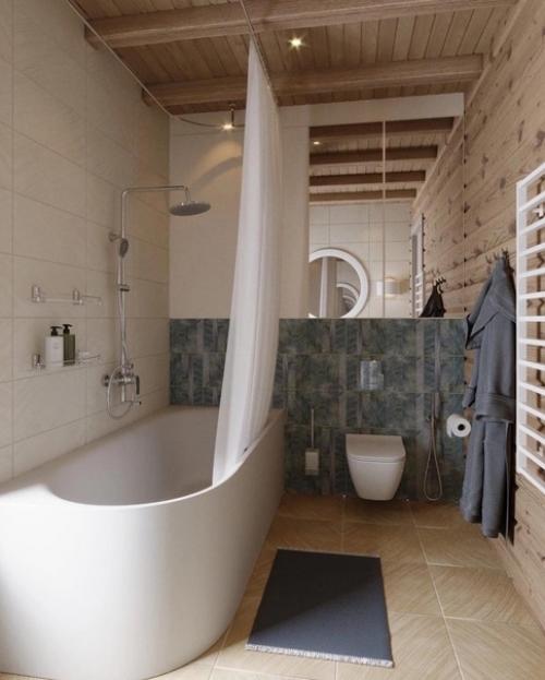 Внимание!  Только в том случае, если вам по душе загородные дома, то обратите внимание на интерьер этого замечательного домика. 08