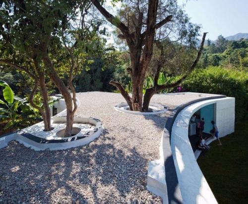 Дом - лаундж на городской окраине в Мексике. 02