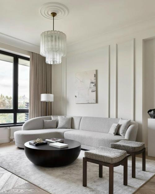 Реализованный интерьер квартиры для бизнес-леди в Москве. 02