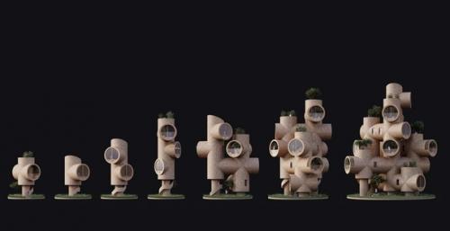 Проект необыкновенного модульного дома. 01