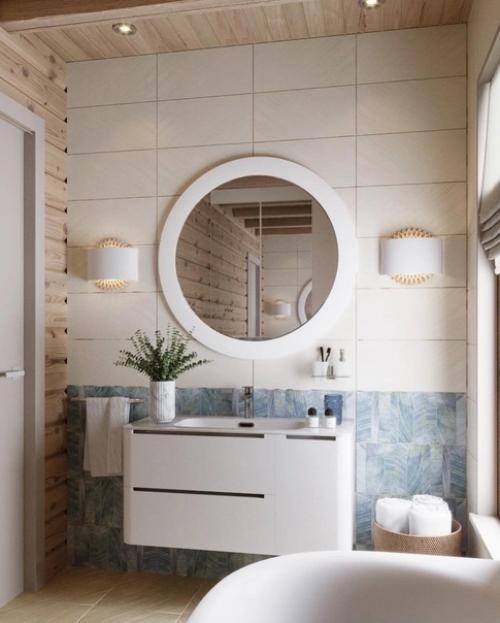 Внимание!  Только в том случае, если вам по душе загородные дома, то обратите внимание на интерьер этого замечательного домика. 07