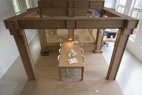 Картонный офис рекламного агентства Nothing из Амстердама! 02