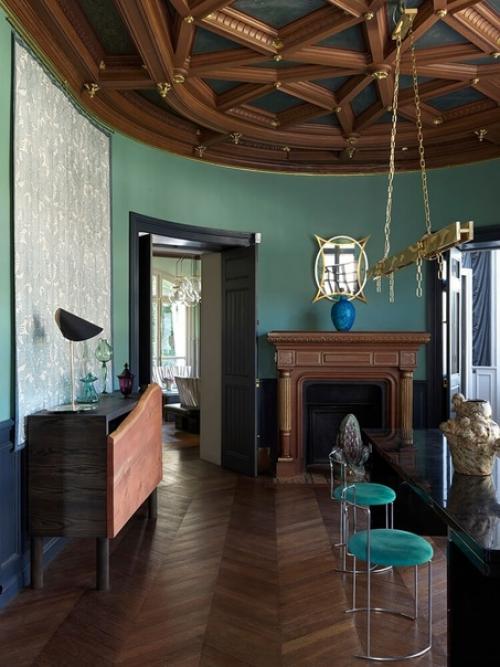 Домдизайнера. Французский дизайнер интерьеров Пьер гоналон живет в потрясающем доме в иль - де - Франс. 05