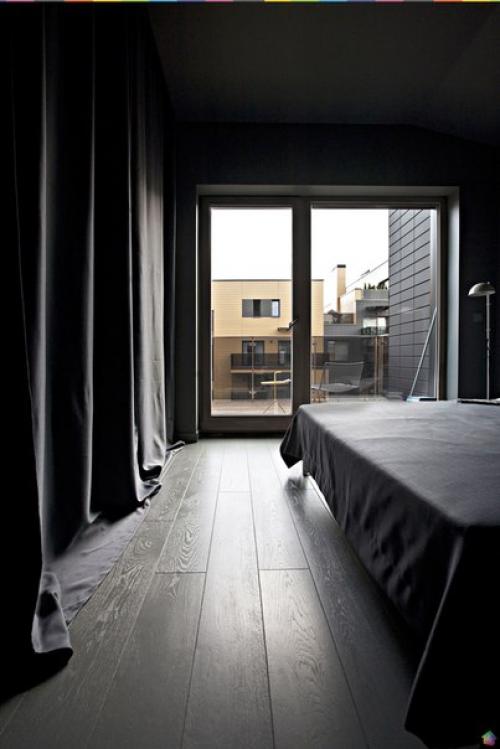 Квартира с эффектом кьяроскуро в Вильнюсе. 06