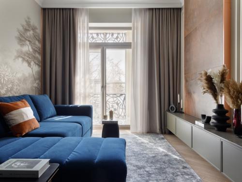 Интерьер 1-комнатной квартиры 48, 8 кв. 05