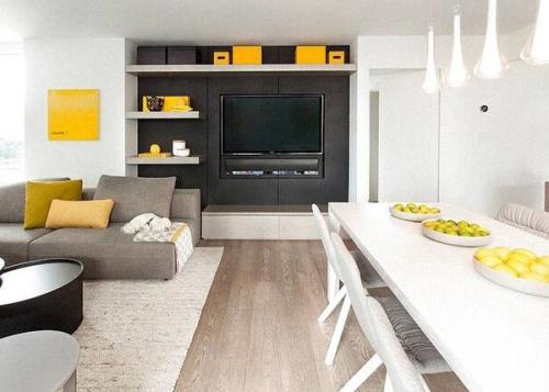 Просторная квартира. В современном стиле. 02