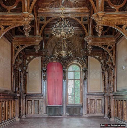 Усадьба быково.  Интерьеры главного дома. 05