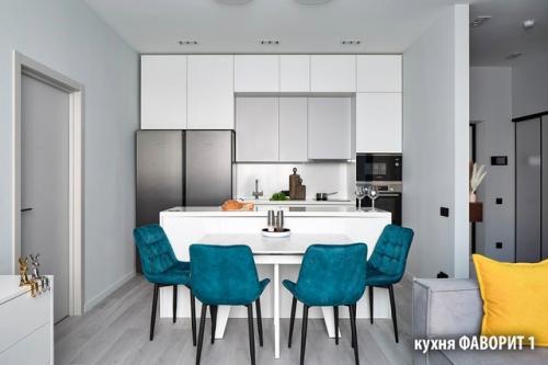 Остров или полуостров - что выбрать для своей кухни? 01