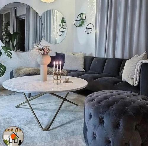 Уютный интерьер. В приятных оттенках. 06