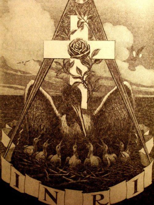 Роза и крест.

