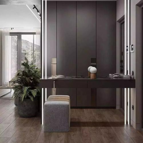 В интерьере этой кухни - гостиной площадью 27 кв. 08