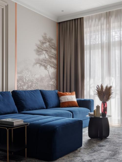 Интерьер 1-комнатной квартиры 48, 8 кв. 04