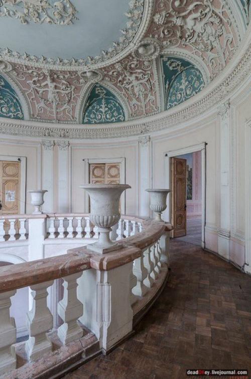 Усадьба быково.  Интерьеры главного дома. 08