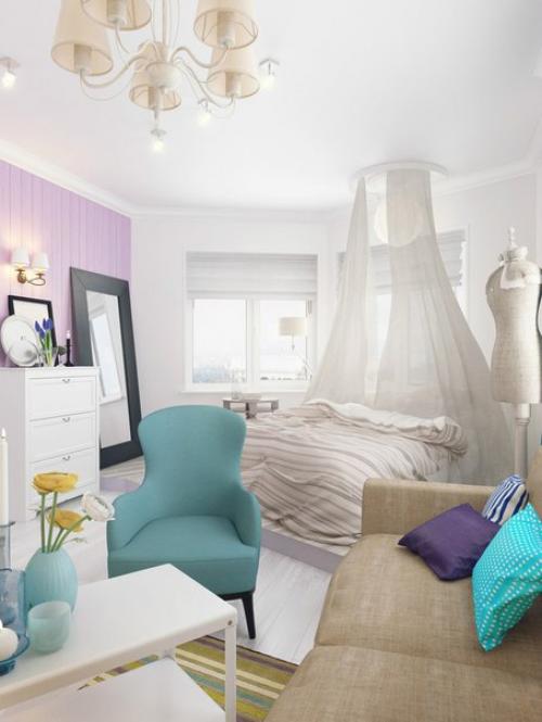 Интерьер квартиры в скандинавском стиле обычно предполагает сдержанную натуральную палитру.