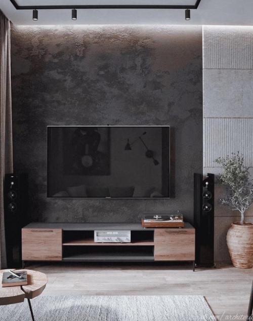 Просторная квартира. В спокойных тонах. 01