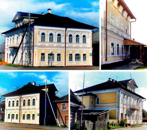 Окн_устье.  Дом жилой в. и. Ганичева, XIX в. (ул. советская, 1) - объект культурного наследия регионального значения. 03